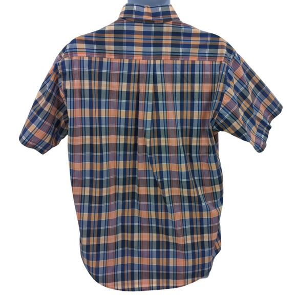 Brooks Brothers Shirt Mens Medium Casual Button Down Plaid Preppy Cotton Preppy - Picture 2 of 9